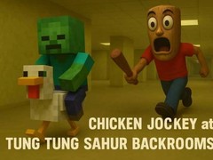 Hra Chicken Jockey at Tung Tung Sahur Backrooms