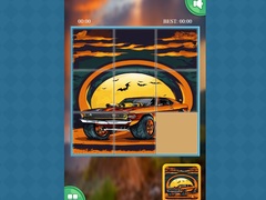 Hra Monster Truck Sliding Puzzles