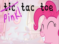 Hra Pink Tac Toe