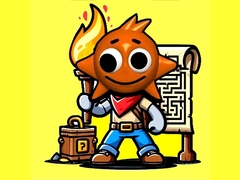 Hra Sprunki Torches Maze