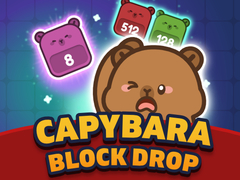Hra Capybara Block Drop