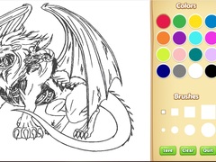 Hra Dragon Chimera Coloring Book