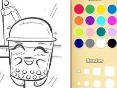 Hra Boba Tea Coloring Book for Kids