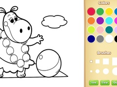 Hra Baby Farm Animals Coloring Book for Kids