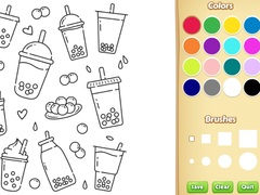 Hra Cute Boba Coloring Book for Kids