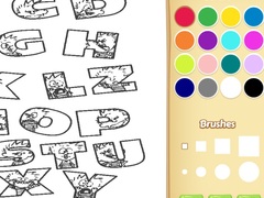 Hra Alphabet Animal Coloring Book for Kids