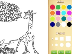 Hra Jungle Animals Coloring Book for Kids