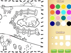 Hra Farming Coloring Book For Kids