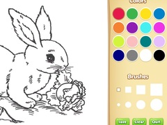 Hra Bunny Coloring Book For Kids