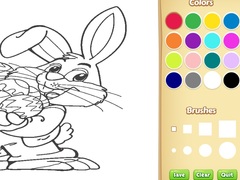 Hra Easter Bunny Coloring Book for Kids