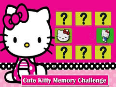 Hra Cute Kitty Memory Challenge