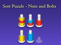 Hra Sort Puzzle - Nuts and Bolts