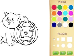 Hra Halloween Coloring Book