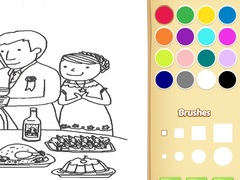 Hra Wedding Coloring Book for Kids