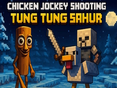 Hra Chicken Jockey Shooting Tung Tung Sahur