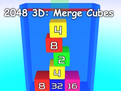 Hra 2048 3D: Merge Cubes