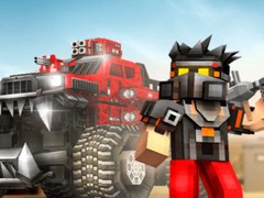 Hra Blocky Cars: Car Battle