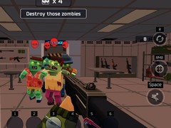 Hra Pixel Combat: Zombies Strike