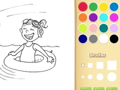 Hra Summer Coloring Book For Kids