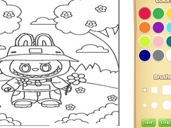Hra Cute Labubu Coloring Book for Kids