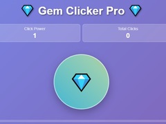 Hra Gem Clicker Pro