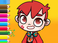 Hra Coloring Book: Avatar World Schoolboy