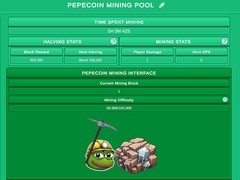 Hra Pepecoin Miner Idle Simulator