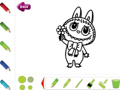 Hra Labubu Coloring Pages