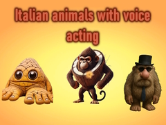 Hra Italian animals with voice acting