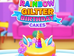 Hra Rainbow Glitter Birthday Cakes