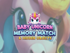 Hra Baby Unicorn Memory Match & Hidden Objects