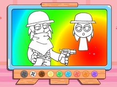 Hra Coloring Book: Sprunki Tunner