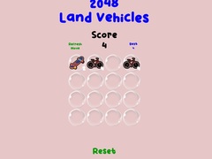 Hra 2048 Land Vehicles
