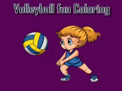Hra Volleyball Fun Coloring