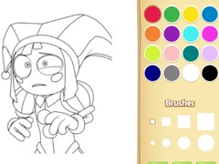 Hra Pomni Coloring Book For Kids