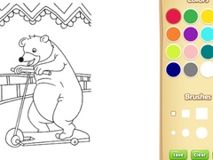 Hra Circus Animals Coloring Book