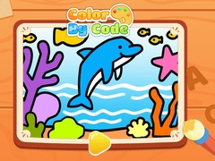 Hra Color By Code: Dolphin