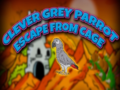 Hra Clever Grey Parrot Escape from Cage