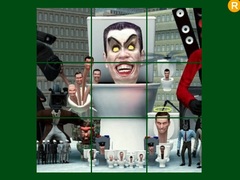 Hra Skibidi Toilet Sliding Puzzle