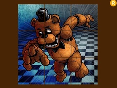 Hra Fnaf Freddy Sliding Puzzle