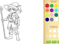 Hra Elf Coloring Book