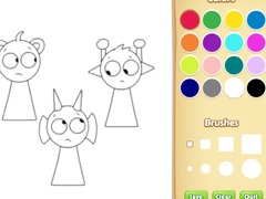 Hra Sprunki Coloring Pages