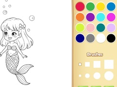 Hra Mermaid Coloring Book For Kids
