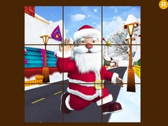 Hra Christmas Run Puzzle