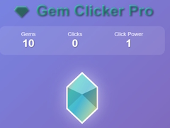 Hra Gem clicker pro