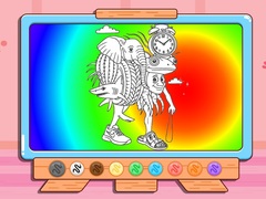 Hra Coloring Book: Brainrot Animals Merge