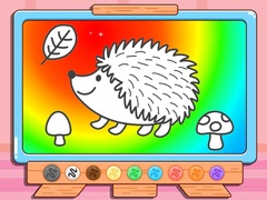 Hra Coloring Book: Hedgehog