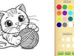 Hra Cat Coloring Book