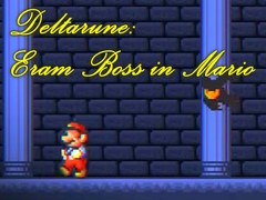 Hra Deltarune: Eram Boss in Mario 