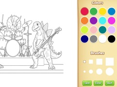 Hra Dinosaur Coloring Book For Kids